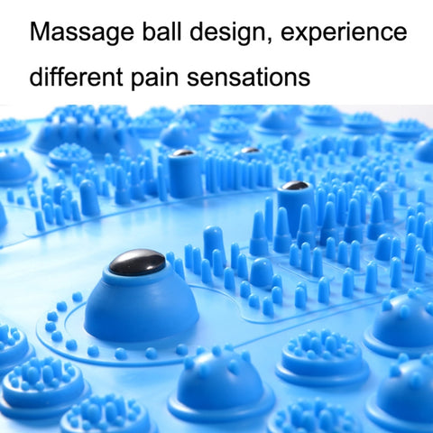 Fitness Toe Pressing Board Foot Magnetic Therapy Massage Pad, Blue, Green, Yellow, Red