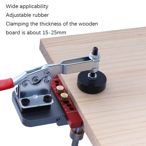 35mm Hinge Open Hole Cabinet Door Plate Hinge Packed Locator, 6 PCS / Set Hinge Open Hole