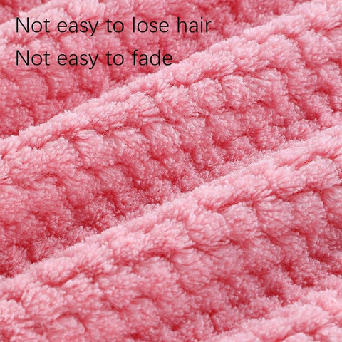 4pcs Hand Towel Hangable Dishcloth Kitchen Rag Non-Stick Oil Absorbent Towel
