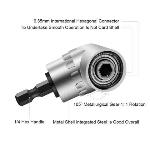 22 PCS / Set Screwdriver Corner Universal Soft Shaft Hex Handle Batch Combination Tool, 22 PCS / Set Shaft Hex