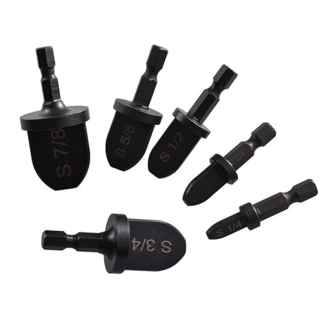 Metal Reamer Hex Shank Electric Expander, 6 PCS / Set