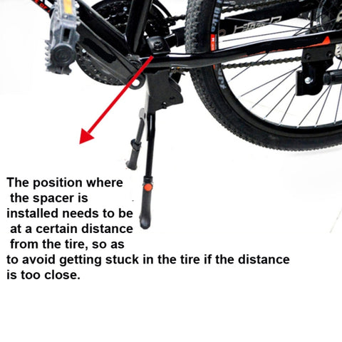 Bicycle Mountain Bike Foot Support Adjustable Middle Support, Bicycle Foot Support