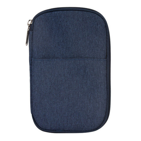 OMOUBOI Outdoor Travel Storage Bag Multi-Function Passport Package, Black, Red, Dark Blue, Gray White, Olive