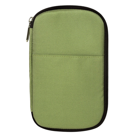 OMOUBOI Outdoor Travel Storage Bag Multi-Function Passport Package, Black, Red, Dark Blue, Gray White, Olive