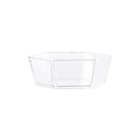 2 PCS Geometric Snack Plate, Small Quartet (White), Small Quartet (Transparent), Big Quartet (White), Big Quartet (Transparent), Hexagonal (Transparent), Quadrilateral (Transparent), Rectangular (Transparent)
