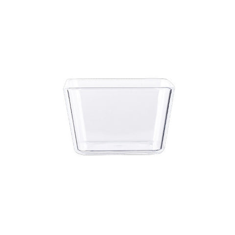 2 PCS Geometric Snack Plate, Small Quartet (White), Small Quartet (Transparent), Big Quartet (White), Big Quartet (Transparent), Hexagonal (Transparent), Quadrilateral (Transparent), Rectangular (Transparent)