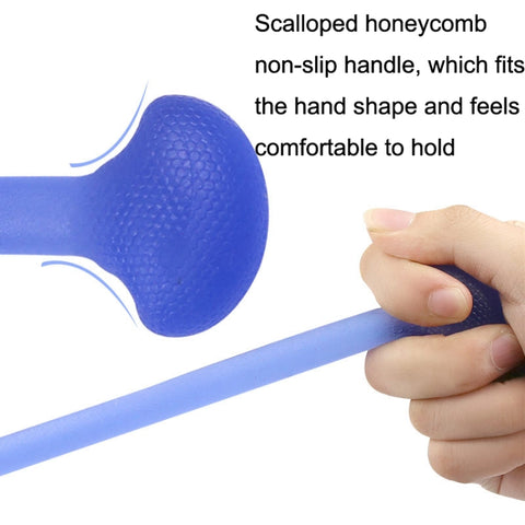 Yoga Body Sculpting Stretch Rope Multi-purpose Sports Puller, Blue, Purple