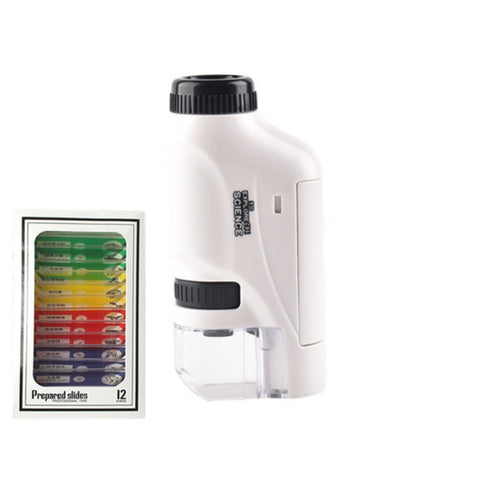 Children Handheld Portable Laboratory Equipment Microscope Toys, Lite Standard (White), Lite Standard (Pink), Lite Standard (Blue), Lite + Bracket (White), Lite + Bracket (Pink), Lite + Bracket (Blue), Lite + Specimen (White), Lite + Specimen (Blue)   ...