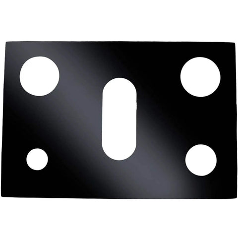 Gas Stove 5-hole Oil-proof Pad Teflon Protective Cover Anti-dirty Pad, 0.2mm, 0.3mm, 0.4mm
