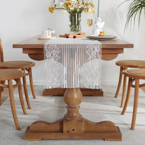 Romantic Lace Table Runner Wedding Decoration, 90cm, 120cm, 140cm, 160cm, 180cm, 200cm, 220cm, 260cm, 300cm