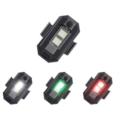 Bicycle Night Ride Warning Light Motorcycle Airplane Light UAV USB Charging Night Light, 3 Colors