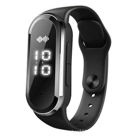 M21  Ultrasonic Mosquito Repellent Bracelet with Step Counter & Clock & Temperature Function, M21 (Black), M21 (White)