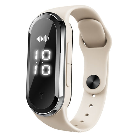 M21  Ultrasonic Mosquito Repellent Bracelet with Step Counter & Clock & Temperature Function, M21 (Black), M21 (White)