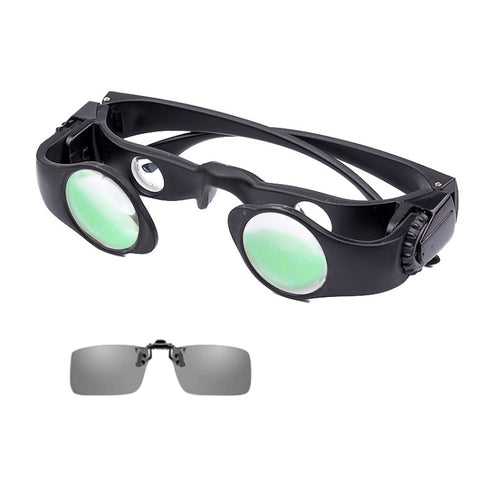 8x Fishing Binoculars Zoomable Telescope Glasses ,Style:, Only Telescope, Telescope+Gray Clip, Telescope+Yellow Clip, Telescope+Red Clip, Telescope+Gray Yellow Clip, Telescope+Gray+Red Clip, Telescope+Yellow+Red Clip, Telescope+Three-color Clip