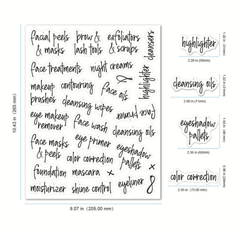 Bathroom Jars Label Storage Classification Waterproof Bathroom Stickers, Jars Label