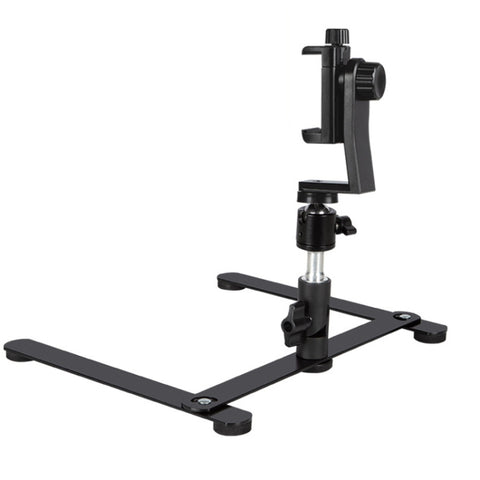 360 Degree Adjustable Metal Overhead Base Desktop Phone Holder,Style:, Only Base, Base+PTZ, Base+PTZ+Phone Clip, Base+PTZ+Rotatable Phone Clip