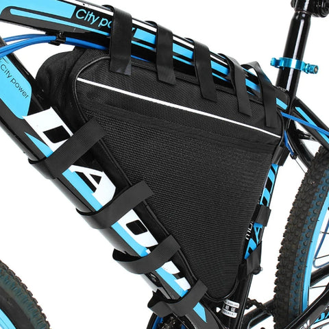 693-1 Mountain Bike Battery Pouch Large Capacity Storage Bag, 693-1