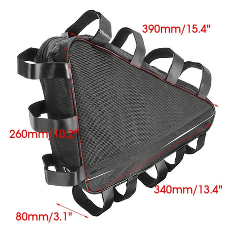 693-1 Mountain Bike Battery Pouch Large Capacity Storage Bag, 693-1