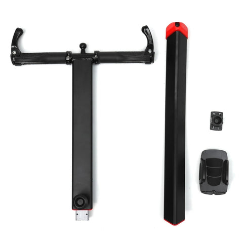 Balance Car Retractable And Extended Hand Lever Handle For Ninebot Mini Pro, White, Black