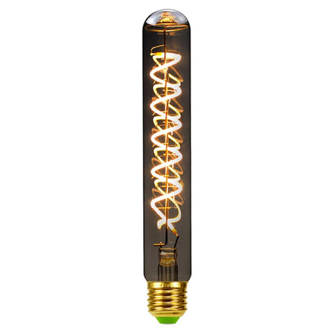 Electroplating Smoke Grey Warm Light LED Bulb Retro Lamp, ST64, G80, G95, T185, T300