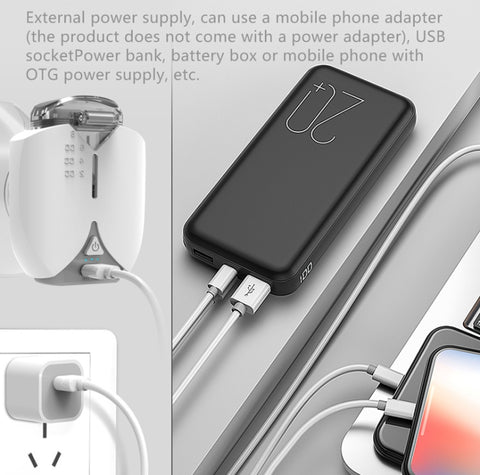 Hands-free Wearable Micro-mesh Nebulizer for Adults and Children ,Style:, USB Style, With US Plug, With EU Plug