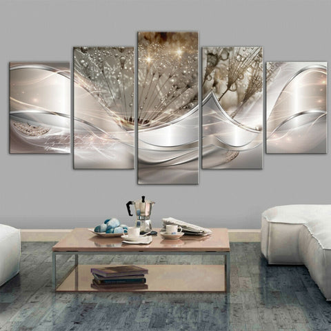 Sofa Background Wall Decorative Painting Hanging Paintings Frameless, 10x25cm, 40x100cm