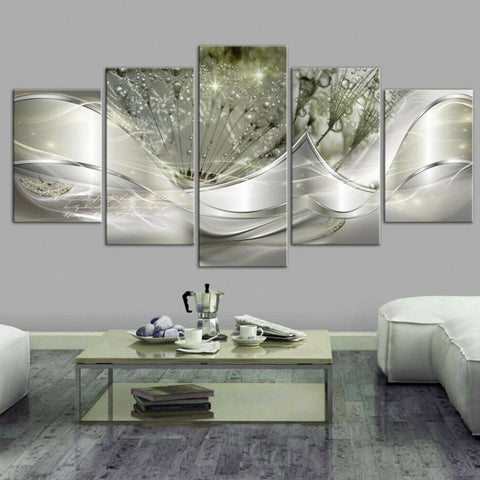 Sofa Background Wall Decorative Painting Hanging Paintings Frameless, 10x25cm, 40x100cm