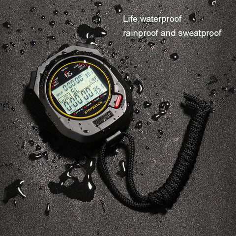 YS Millisecond Stopwatch Timer Running Training Referee Stopwatch, Style:, YS2001 100 Memory, YS2002 200 Memory
