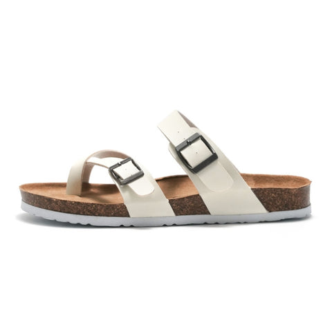 Ruizu Couple Cork Slippers Beach Shoes Flip Flops, 35, 36, 37, 38, 39, 40, 41, 42, 43