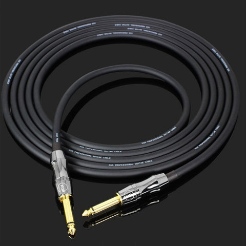 KGR Guitar Cable Keyboard Drum Audio Cable, 1m, 3m, 6m, 10m, 15m, 20m, 25m, 30m