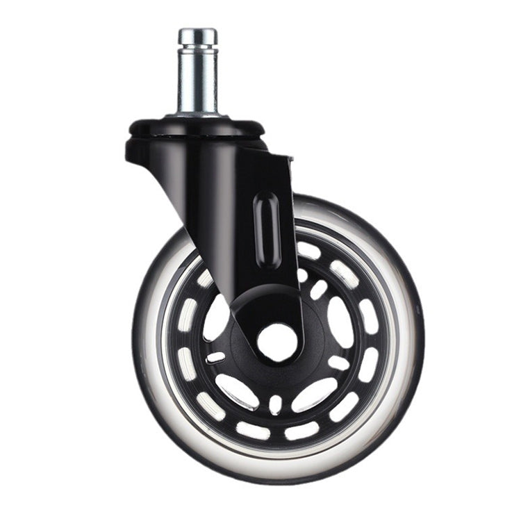Furniture PU Universal Plug Caster Office Chair Mute Wheel, Size: 3 Inch, 2 Inch, 2.5 Inch, 3 Inch