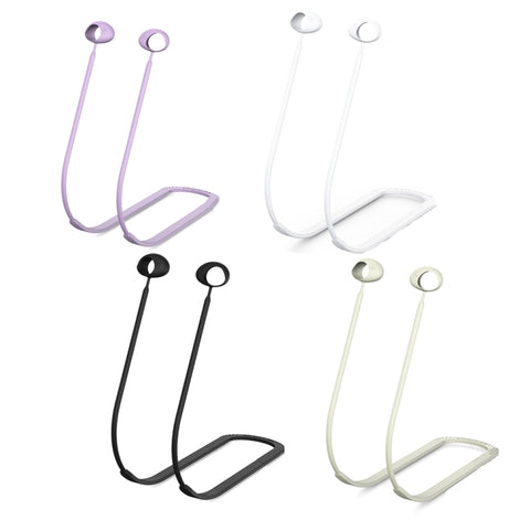 2 PCS Bluetooth Earphone Silicone Anti-Lost Cord For Samsung Glaxy Buds 2