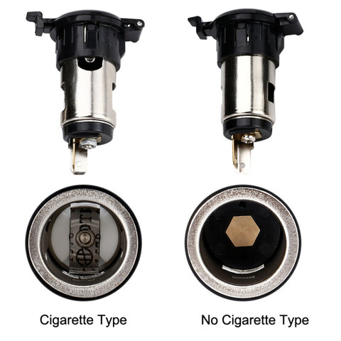Car Modified Cigarette Lighter Waterproof Vehicle Charging Power Socket No Cigarette Type (with 1.5cm Line), Cigarette Type (with 1.5m Line), Cigarette Type (with 15cm Line), No Cigarette Type (with 1.5m Line), No Cigarette Type (with 15cm Line)