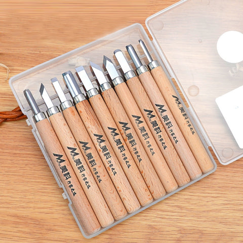 MYTEC Multifunctional Woodworking Rubber Stamp Carving Tool Knife, 3 PCS/Set, 4 PCS/Set, 5 PCS/Set, 6 PCS/Set, 8 PCS/Set, 10 PCS/Set, 12 PCS/Set