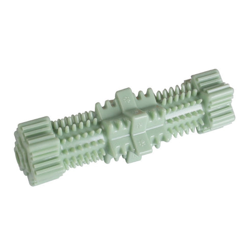 Dogs Bite Toys Hexagonal Molar Rods Pet Tooth Brush, Hexagonal (Light Sky Blue), Hexagonal (Light Pink), Hexagonal (Avocado Green)