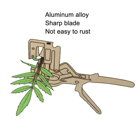 Fruit Tree Grafting Scissors Thick Branch Seedling Grafting Machine, Silver