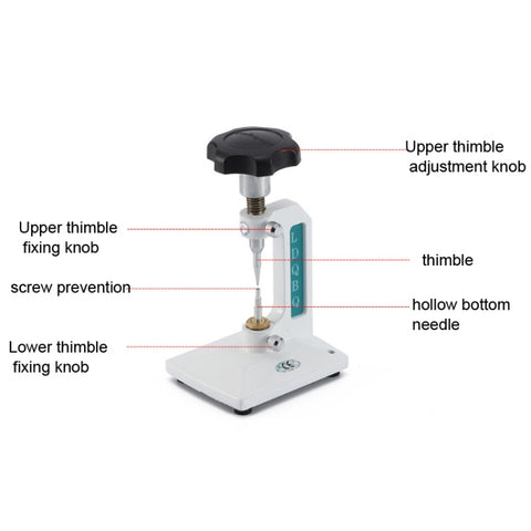 Optical Eyeglass Screw Extractor for Broken Screw Extraction Eyeglasses Repairing Tool, Eyeglass Screw Extractor