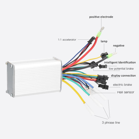 S866 A Type Electric Bicycle Universal Electric Bicycle Dashboard Set ,Specification:, A Type 24V /36V, A Type 36V / 48V