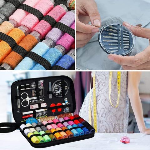 Home Needle and Thread Combination Set, Spec: 97 PCS Steel Shear, 90 PCS, 97 PCS Steel Shear, 98 PCS Needle plug