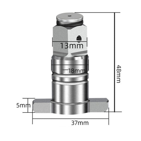 Square T -Shaft  Electric Wrench Converter, Style: Dual Use, Dual Use, Single Use