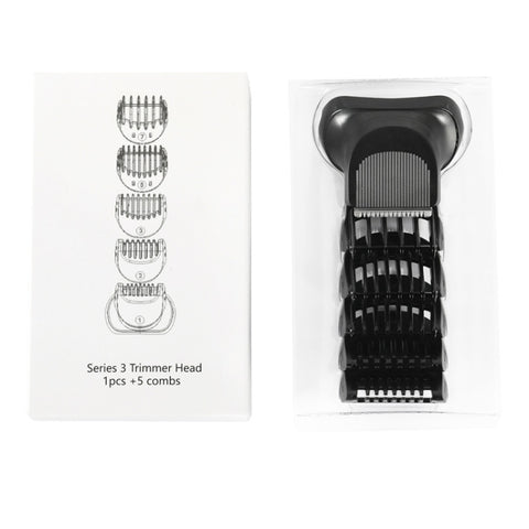 Electric Shaver 1 Head + 5 Combs For BRAUN 3 Series