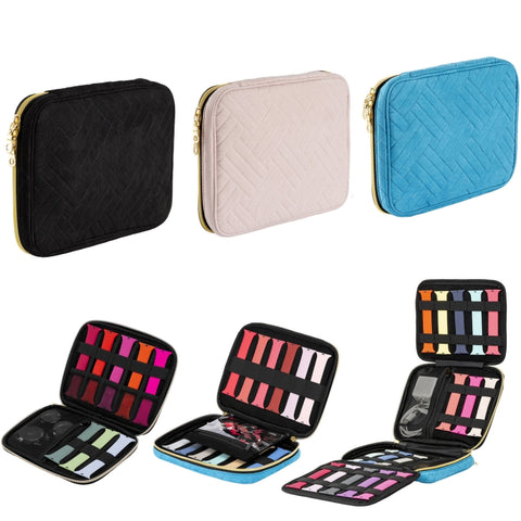 Velvet Watch Strap Watch Accessories Storage Bag, Blue S, Black S, Pink S, Blue M, Black M, Pink M, Blue L, Black L, Pink L