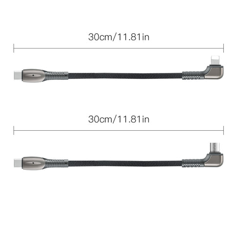 Aluminum Alloy Housing Cable Data Cable for DJI Mavic 3 /Mini 3 Pro /Air 2S/Mini 2,Style:, 8 Pin, Type-C