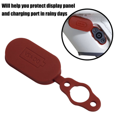 Charge Port Cover Cap Siliceone Plug For Xiaomi M365 Scooter, 5 In 1, 4 In 1