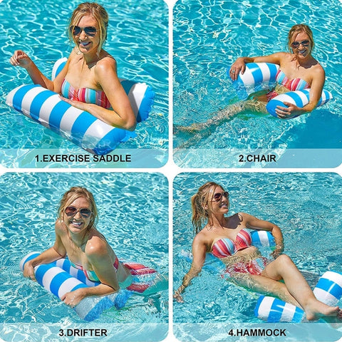 MT-220409 Starry Sky PVC Inflatable Swimming Floating Row, Starry