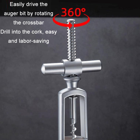 Kitchen Zinc Alloy Wine Bottle Opener, Wine Opener