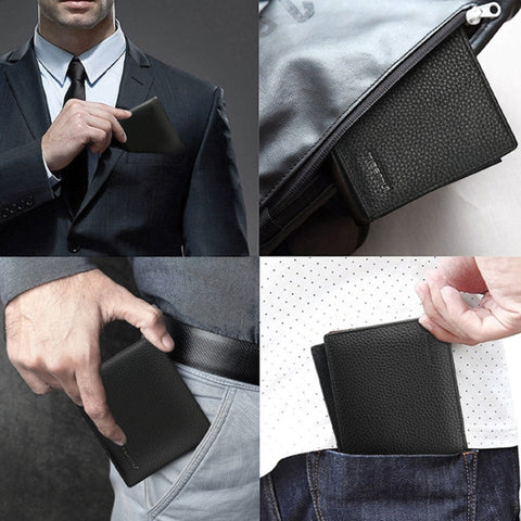 Tigernu T-S8002 Men Multi-Card Wallet Business Coin Purse, T-S8002 Black