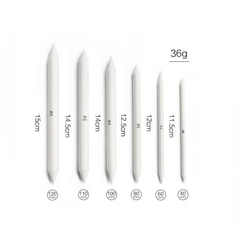 15 In 1 Blending Smudge Stump Stick Tortillon Sketch Art Drawing Sketcking  Pen, 15 In 1