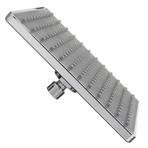 Bathroom 8 inch Square Electroplating Top Shower Head, 8 inch