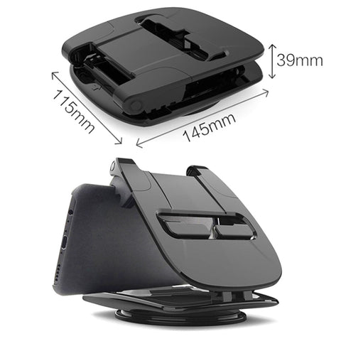 MM002 Car Dashboard Mobile Phone Holder Car Silicone Rotary Navigation Mobile Phone Holder, MM002